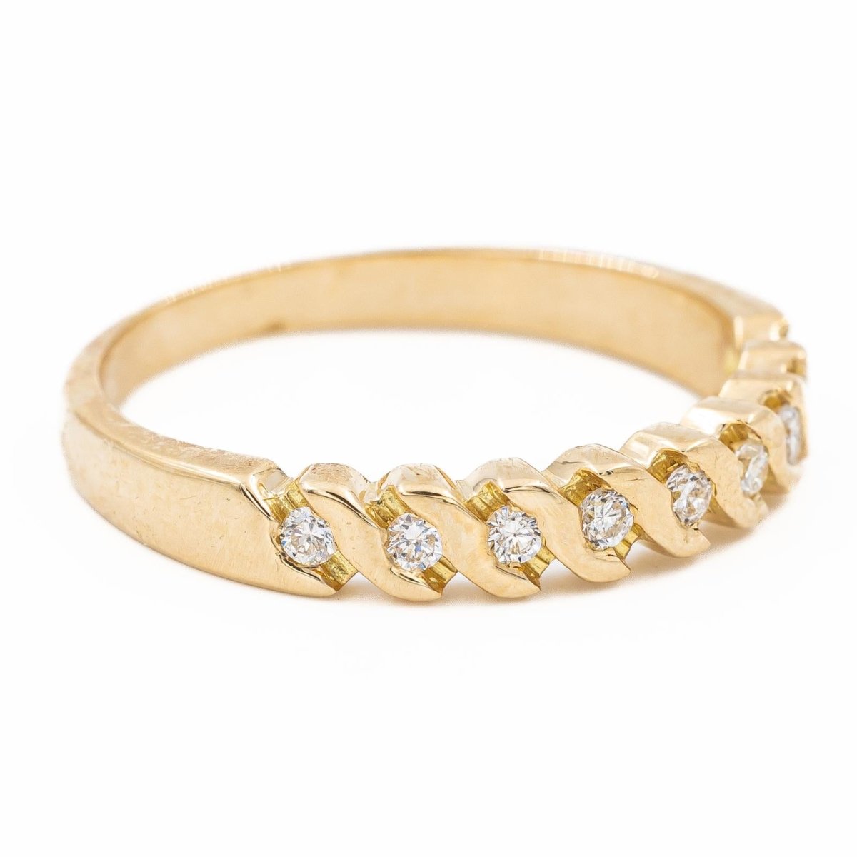 Bague Or jaune Diamant - Castafiore