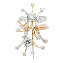 Bague Or jaune Diamant - Castafiore