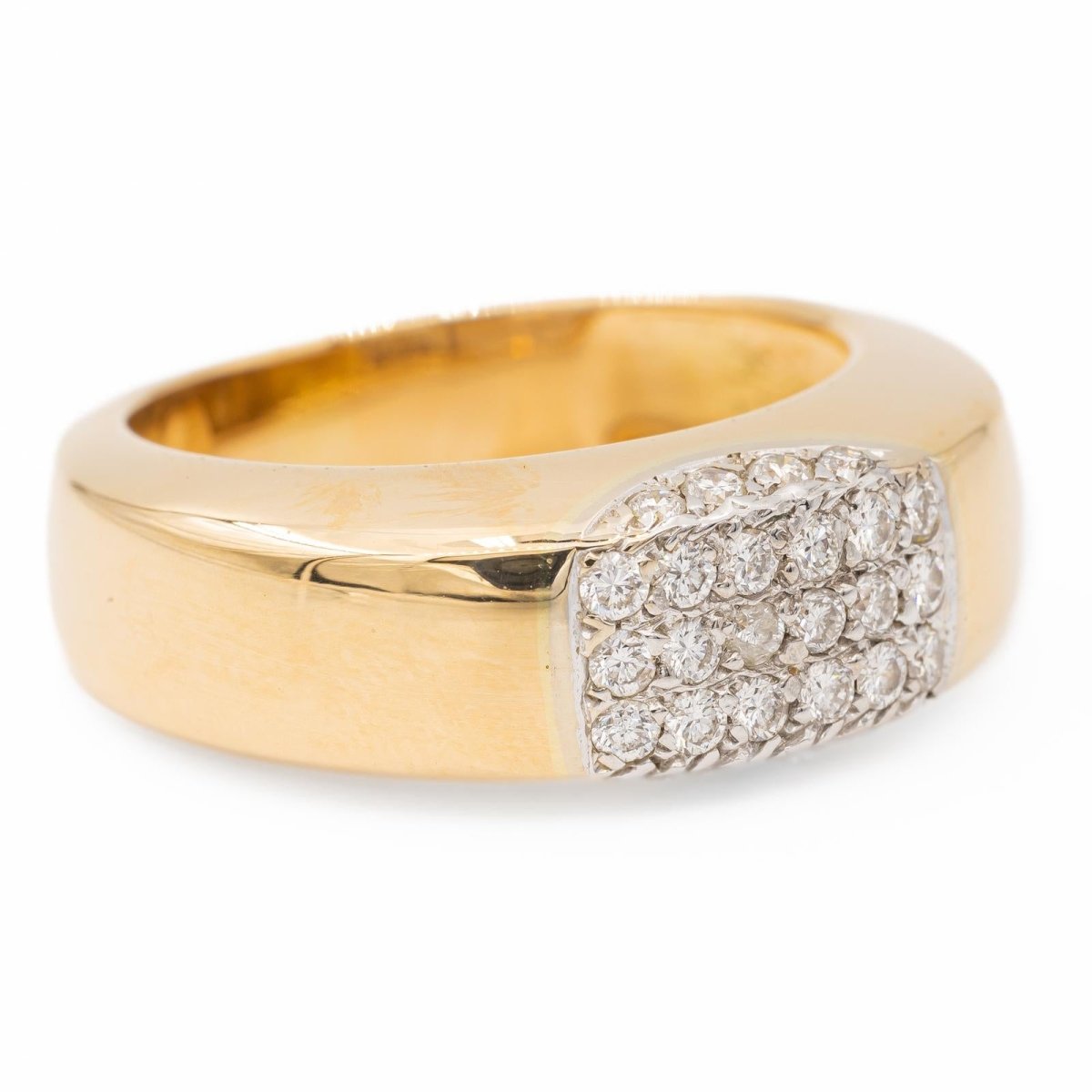 Bague Or jaune Diamant - Castafiore