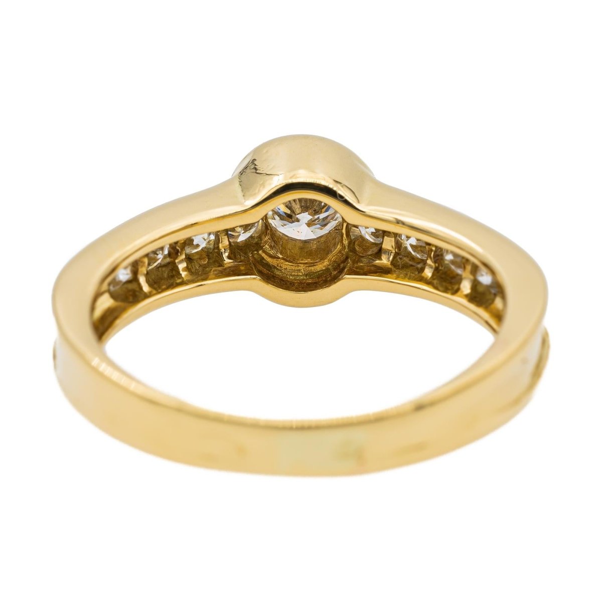 Bague Or jaune Diamant - Castafiore