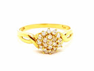 Bague Or jaune Diamant - Castafiore