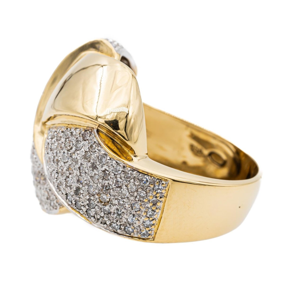 Bague Or jaune Diamant - Castafiore