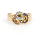 Bague Or jaune Diamant - Castafiore