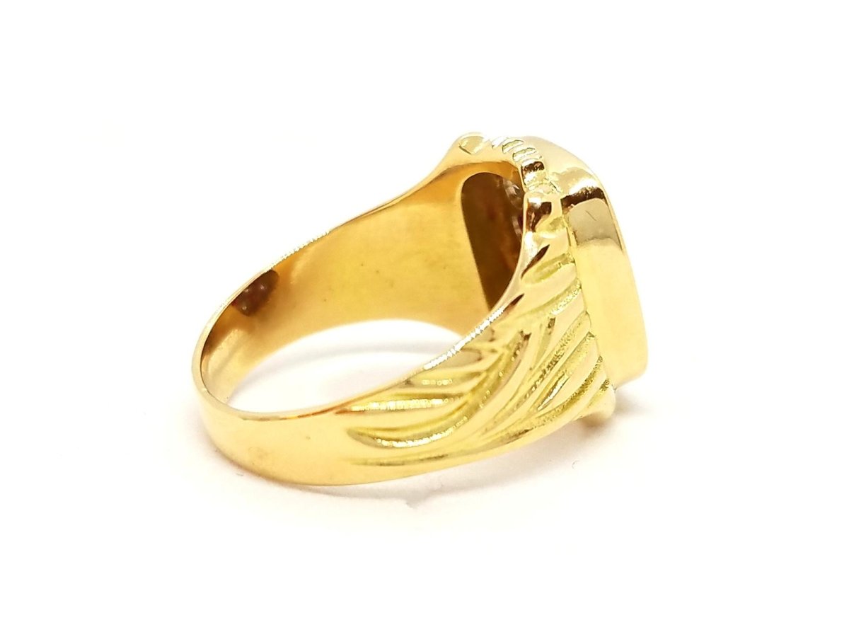 Bague Or jaune Diamant - Castafiore