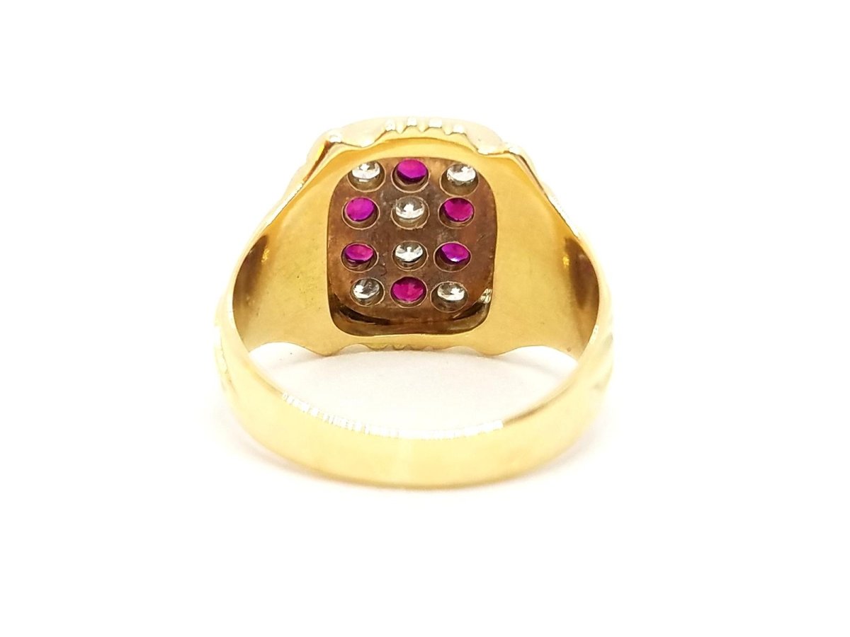 Bague Or jaune Diamant - Castafiore
