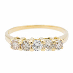 Bague Or jaune Diamant - Castafiore