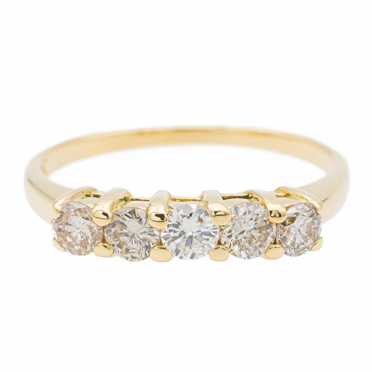Bague Or jaune Diamant - Castafiore