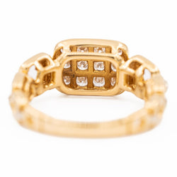 Bague Or jaune Diamant - Castafiore