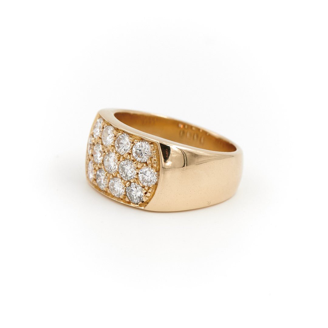 Bague Or jaune Diamant - Castafiore