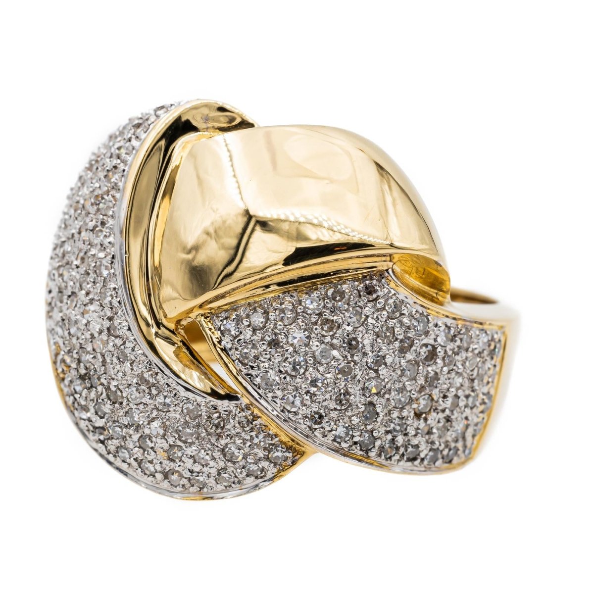 Bague Or jaune Diamant - Castafiore