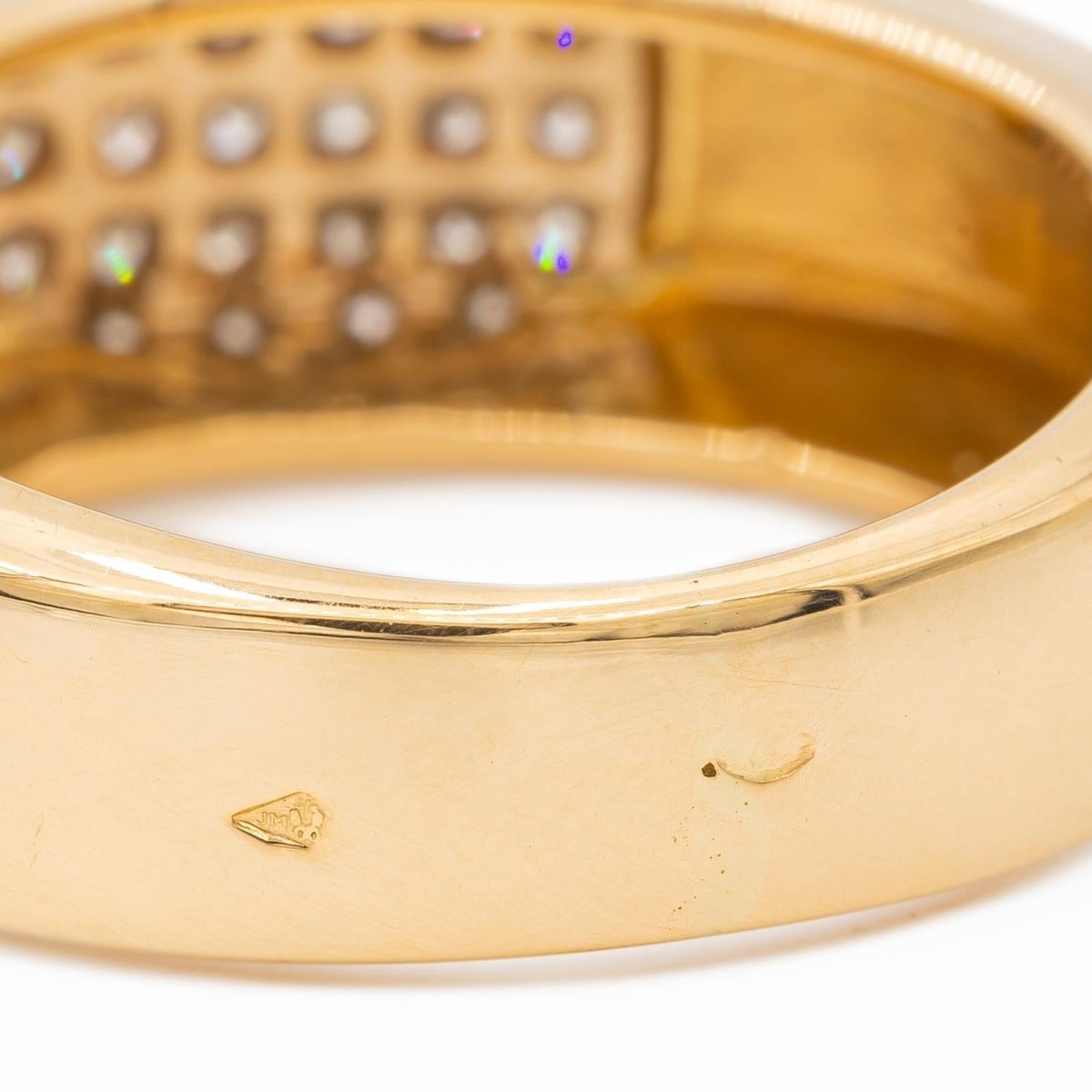 Bague Or jaune Diamant - Castafiore