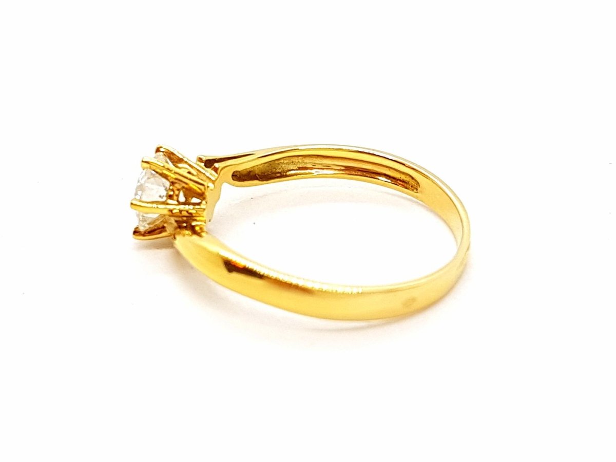 Bague Or jaune Diamant - Castafiore