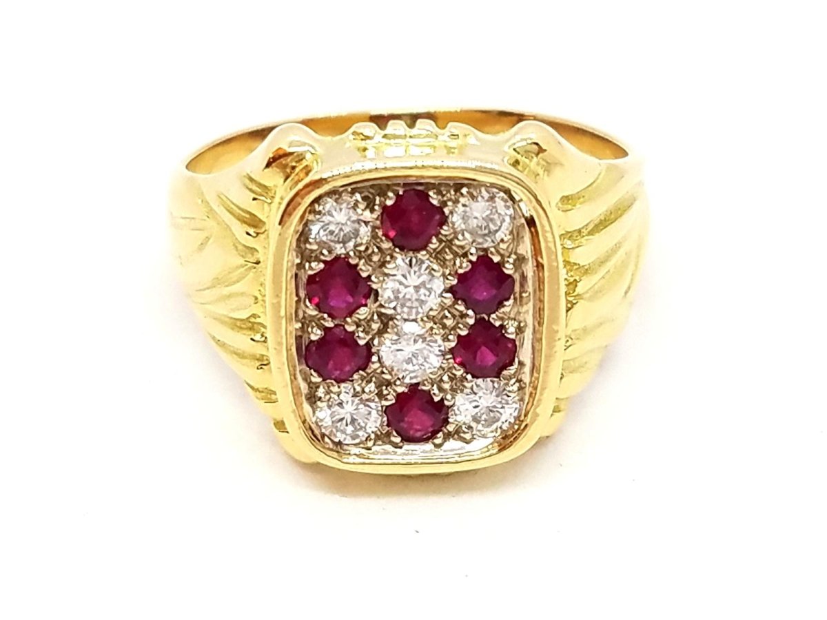 Bague Or jaune Diamant - Castafiore