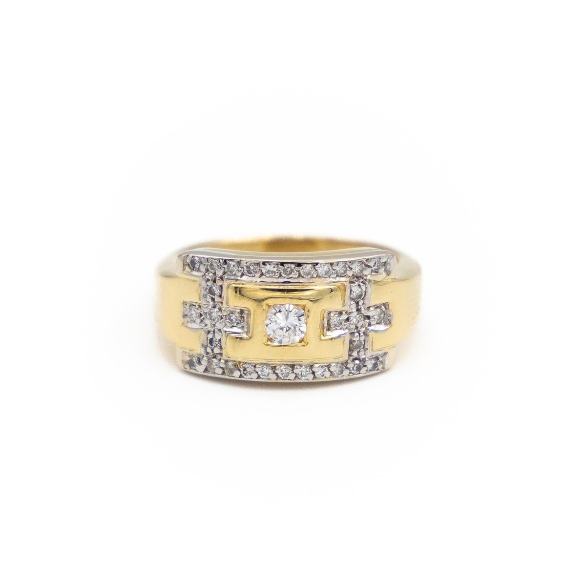 Bague Or jaune Diamant - Castafiore