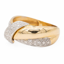 Bague Or jaune Diamant - Castafiore