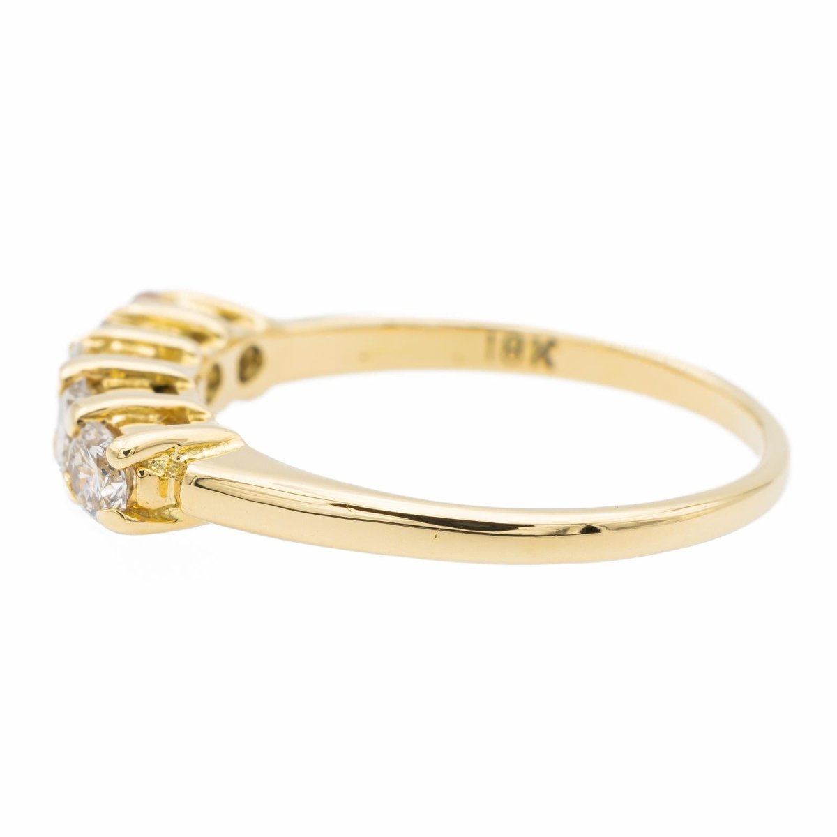 Bague Or jaune Diamant - Castafiore