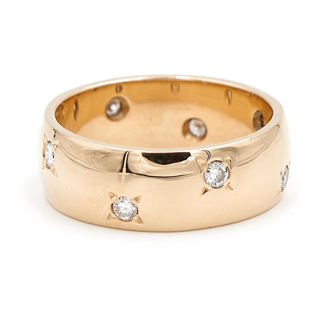 Bague Or jaune Diamant - Castafiore