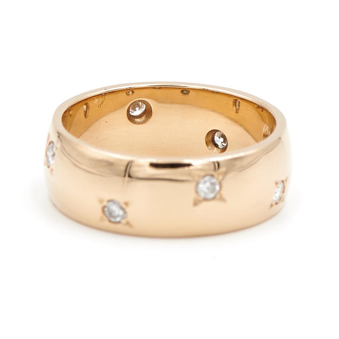 Bague Or jaune Diamant - Castafiore