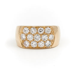 Bague Or jaune Diamant - Castafiore