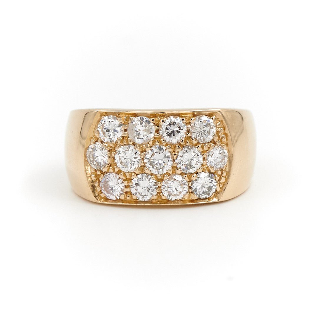 Bague Or jaune Diamant - Castafiore