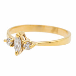 Bague Or jaune Diamant - Castafiore