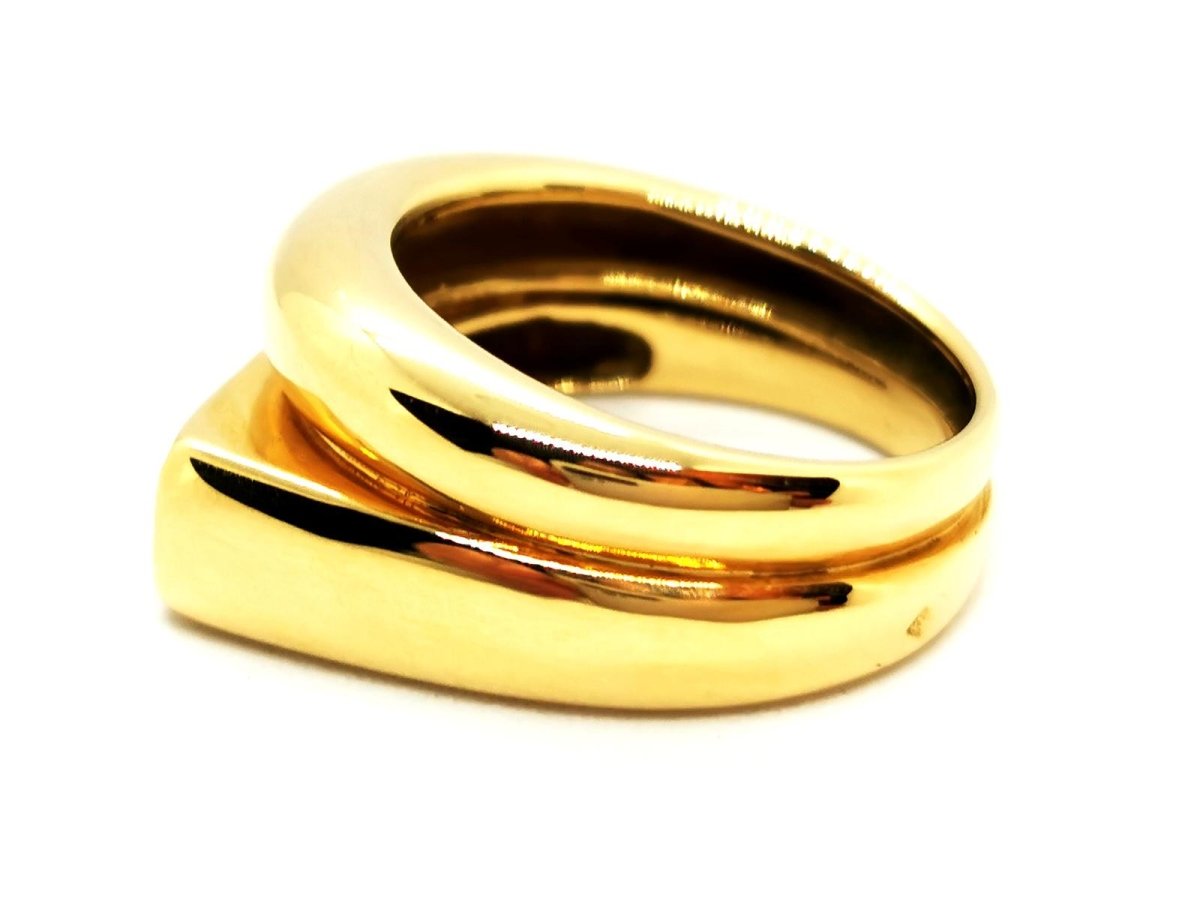 Bague Or jaune Diamant - Castafiore