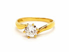 Bague Or jaune Diamant - Castafiore