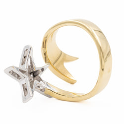 Bague Or jaune Diamant - Castafiore