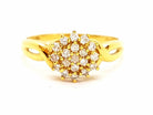 Bague Or jaune Diamant - Castafiore