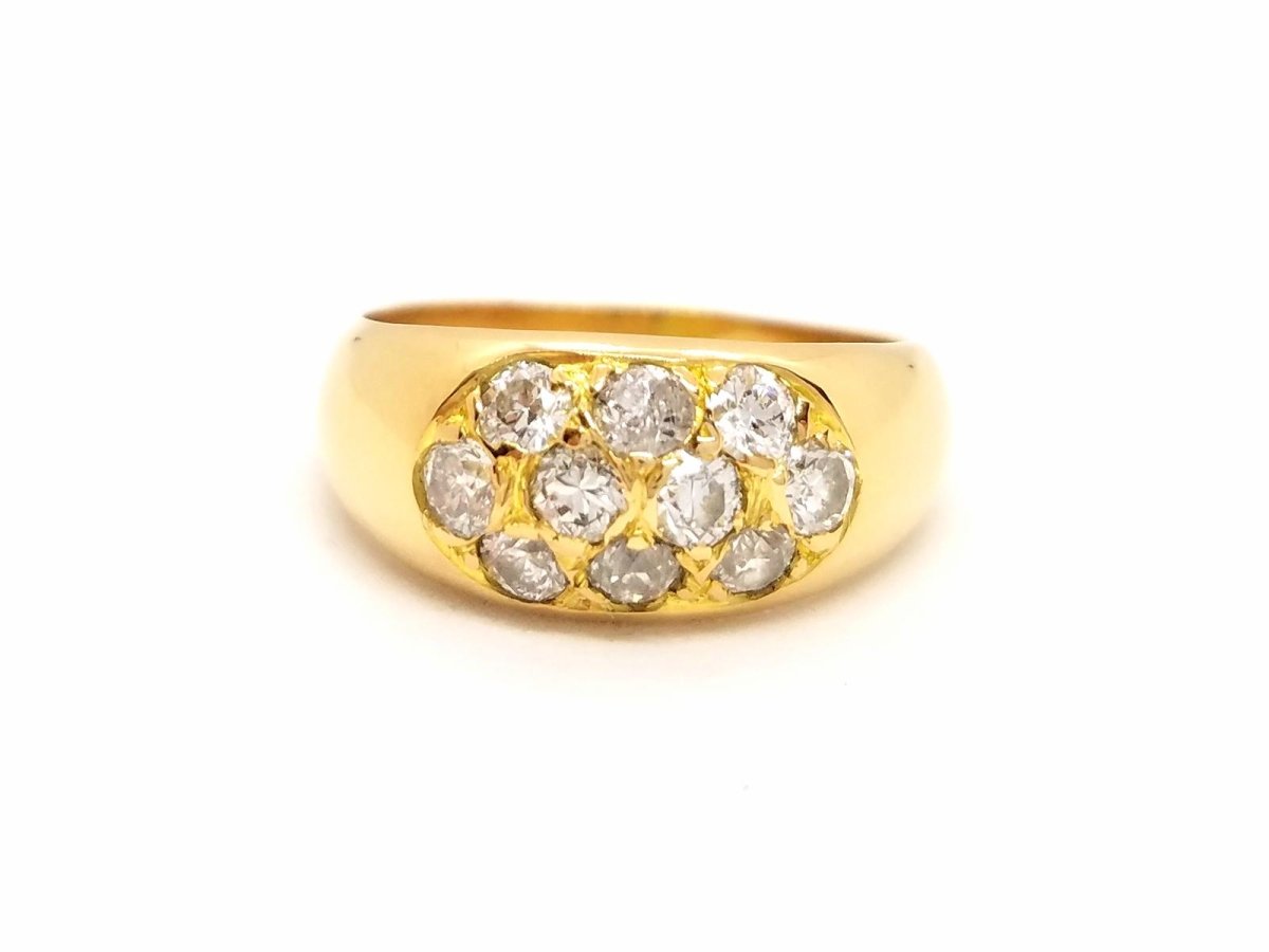 Bague Or jaune Diamant - Castafiore