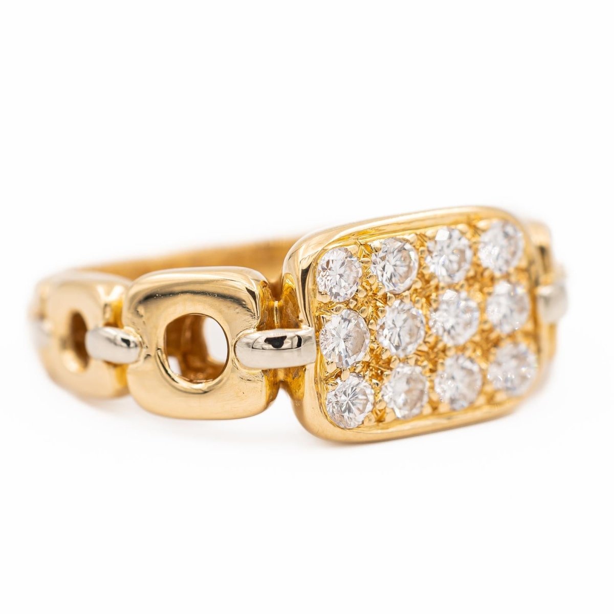 Bague Or jaune Diamant - Castafiore