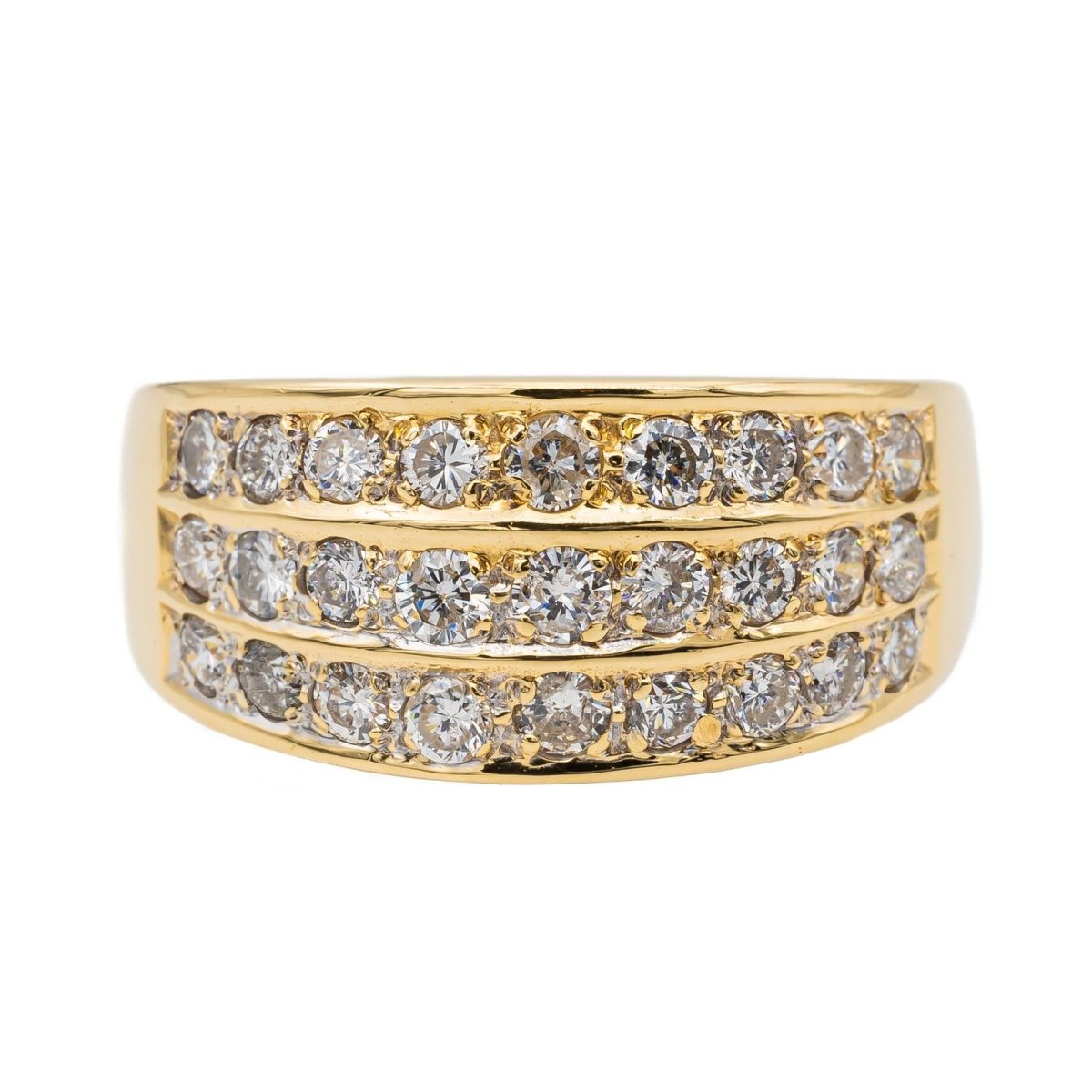 Bague Or jaune Diamant - Castafiore