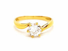 Bague Or jaune Diamant - Castafiore