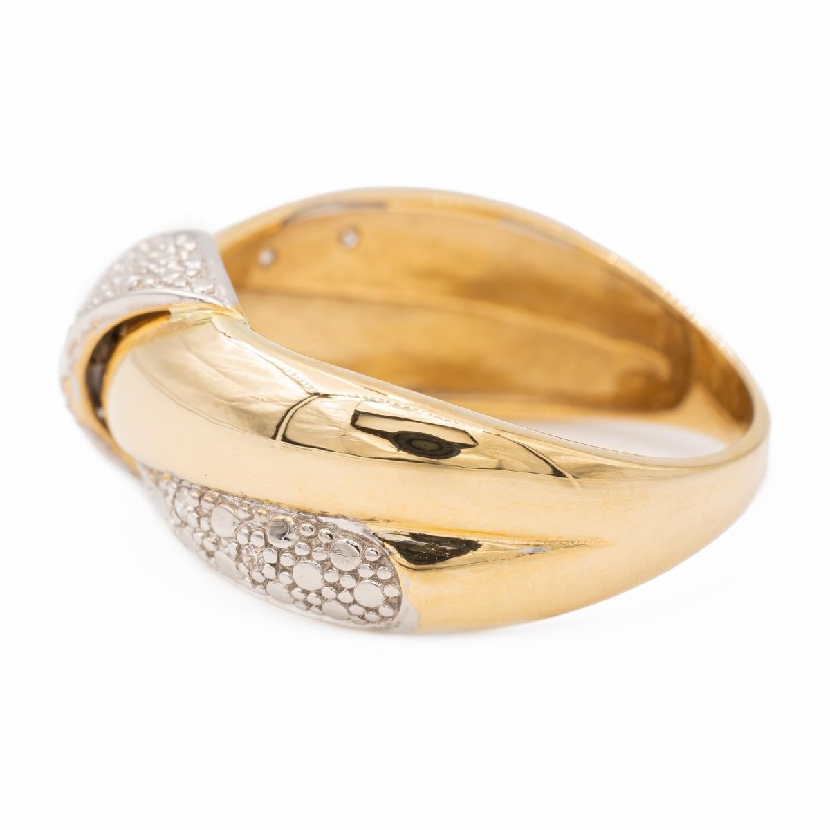 Bague Or jaune Diamant - Castafiore