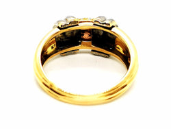 Bague Or jaune Diamant - Castafiore