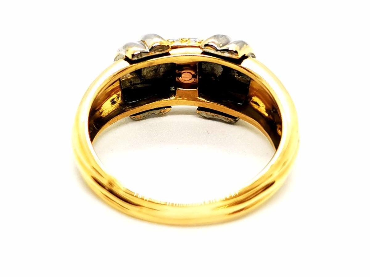 Bague Or jaune Diamant - Castafiore