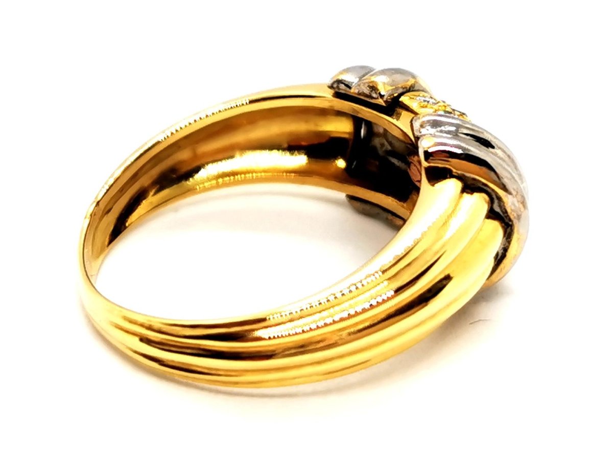 Bague Or jaune Diamant - Castafiore