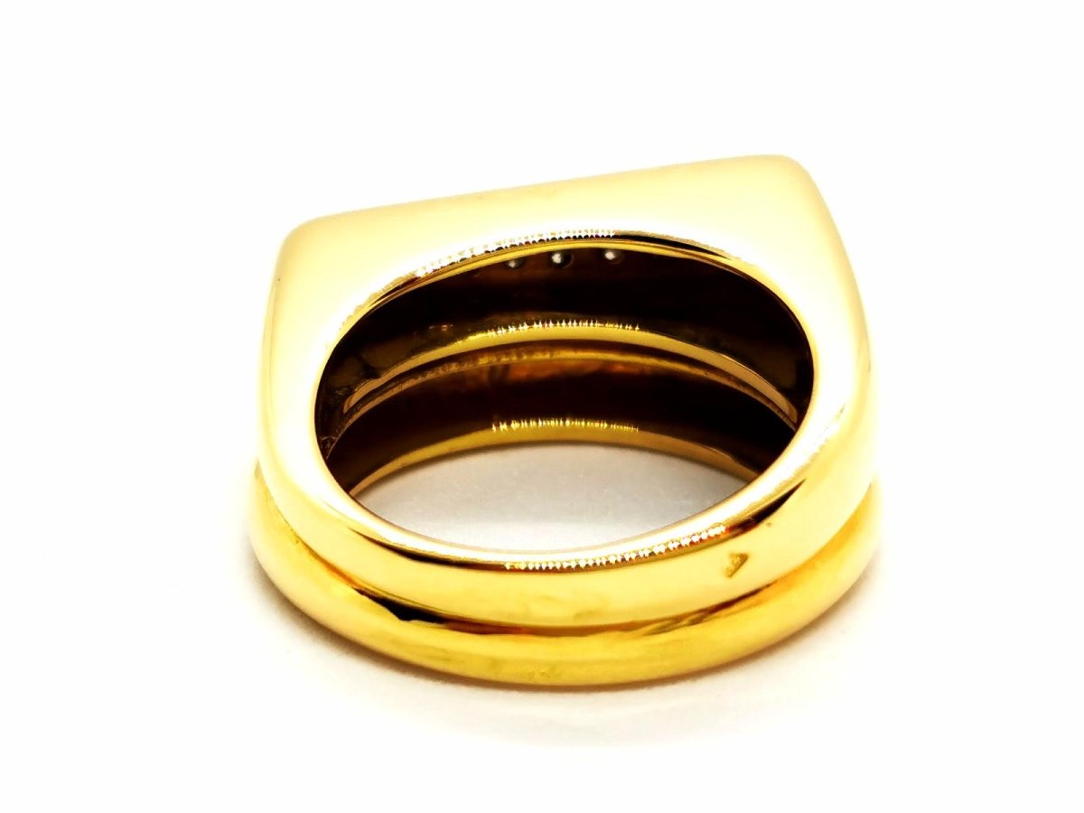 Bague Or jaune Diamant - Castafiore