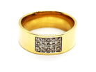 Bague Or jaune Diamant - Castafiore