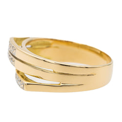 Bague Or jaune Diamant - Castafiore