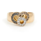 Bague Or jaune Diamant - Castafiore