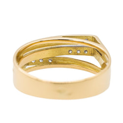 Bague Or jaune Diamant - Castafiore