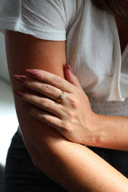 Bague Or jaune Diamant - Castafiore