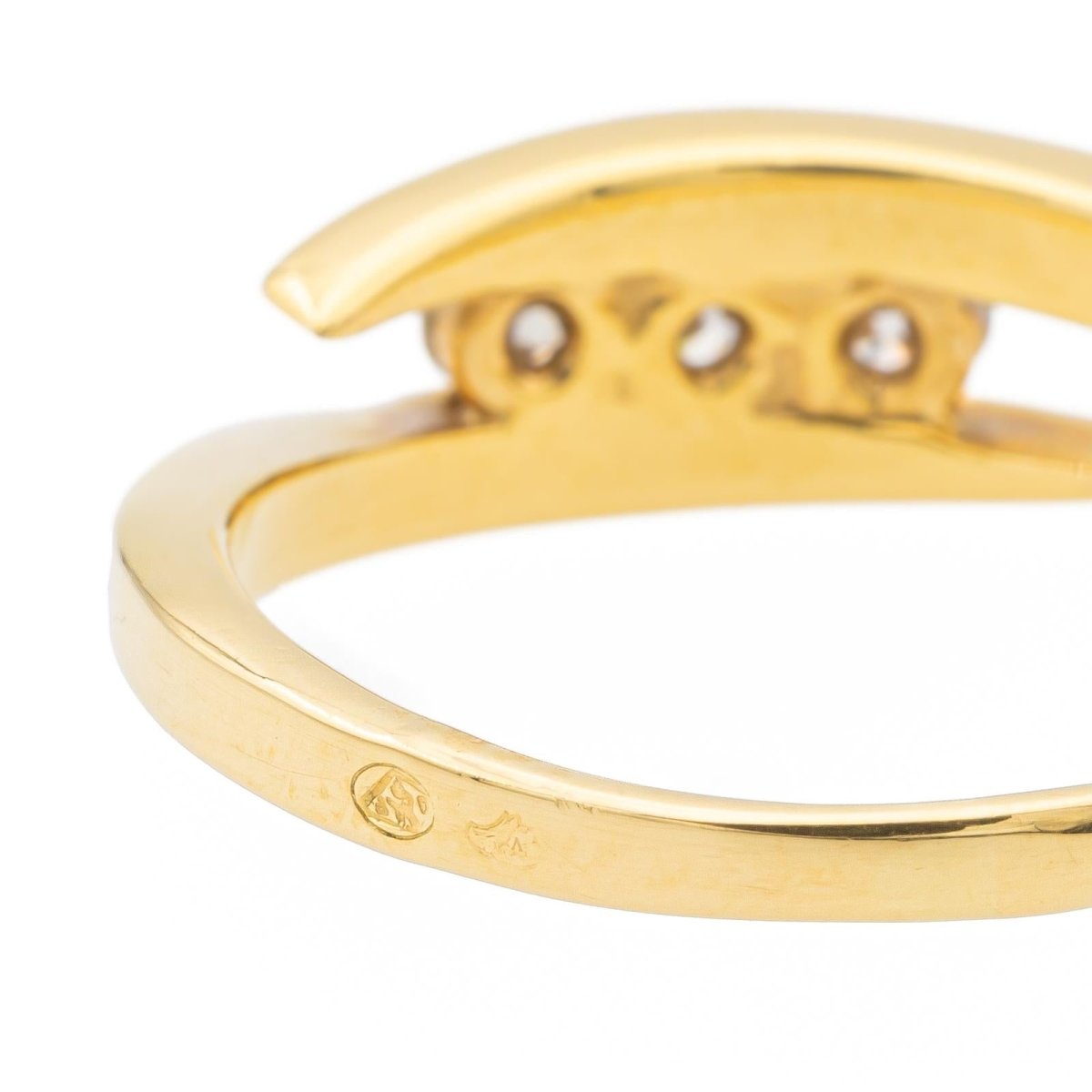 Bague Or jaune Diamant - Castafiore