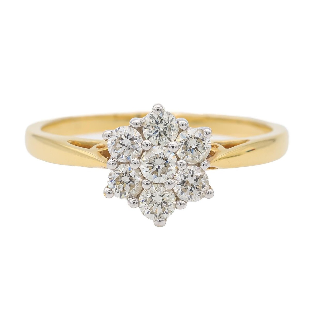 Bague Or jaune Diamant - Castafiore