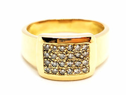 Bague Or jaune Diamant - Castafiore
