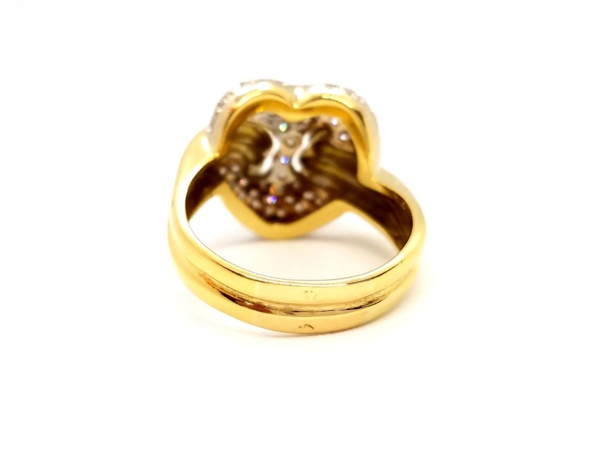 Bague Or jaune Diamant - Castafiore