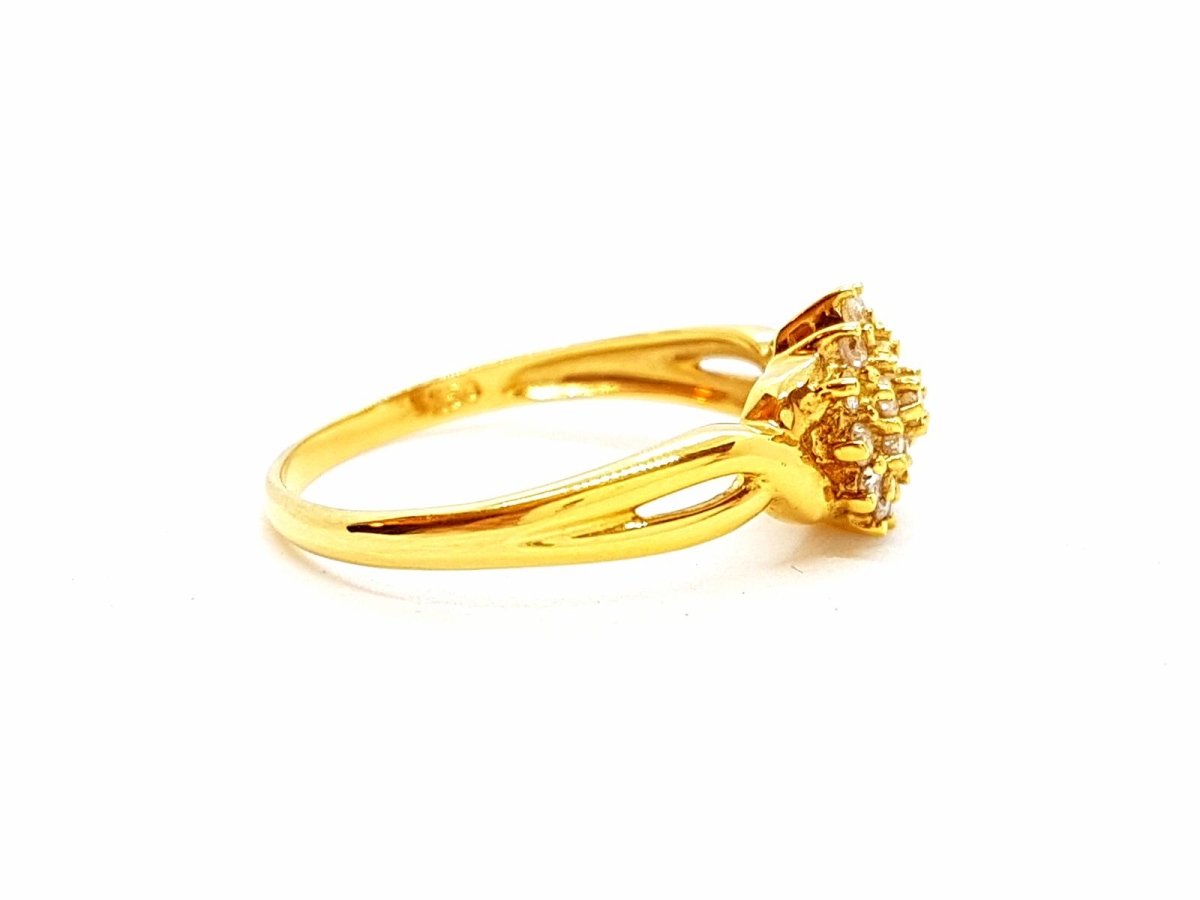 Bague Or jaune Diamant - Castafiore