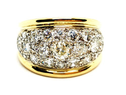 Bague Or jaune Diamant - Castafiore