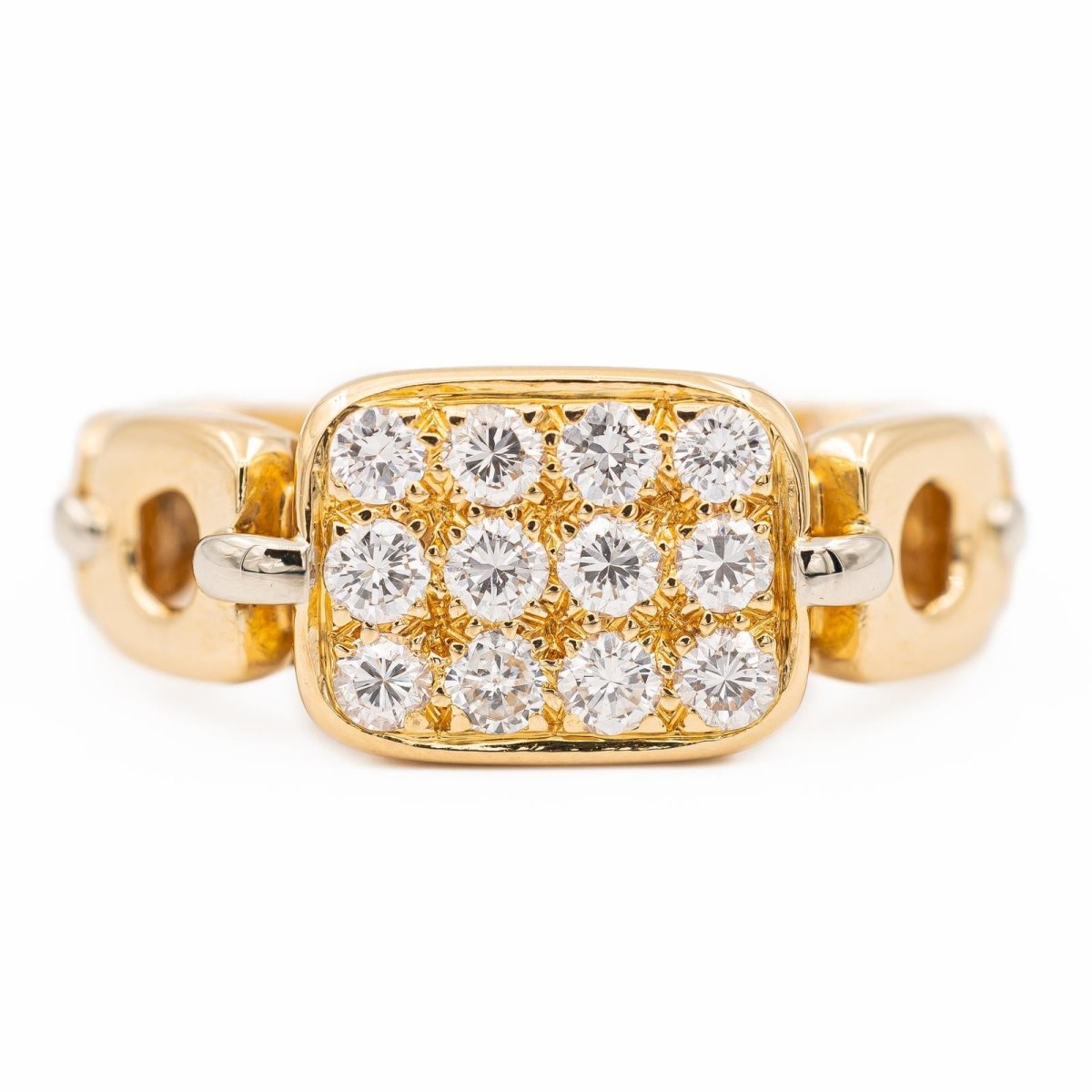 Bague Or jaune Diamant - Castafiore